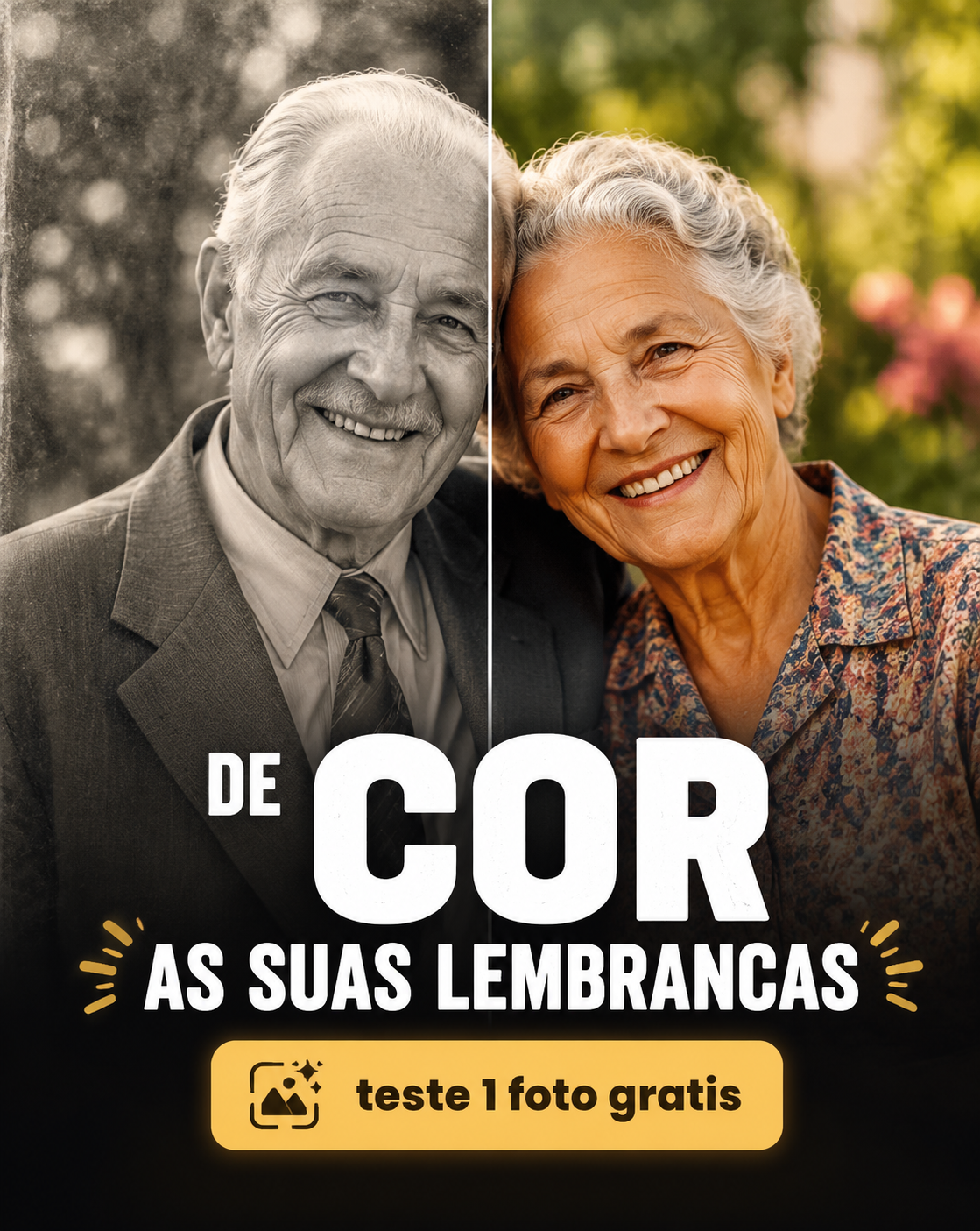 Dê cor às suas lembranças